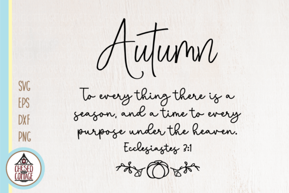 Autumn Bible Verse Crafts