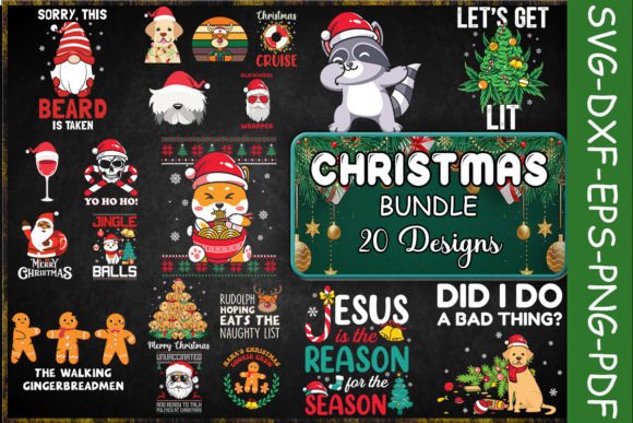 Christmas Fun SVG Bundle and Crafts