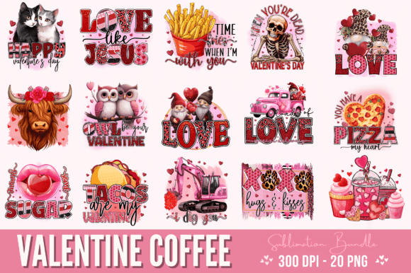 Funny Valentine Sublimation Bundle & Crafts