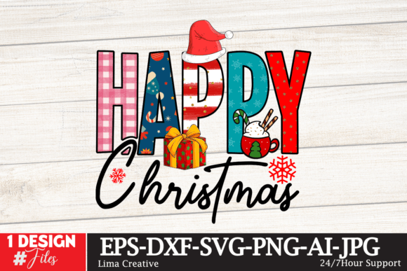 Happy Christmas Sublimation PNG Review