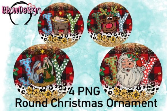 Joy Christmas Nativity Ornament Bundle & Crafts