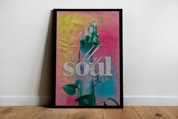 MY SOUL Print Poster Graphic and Print Templates